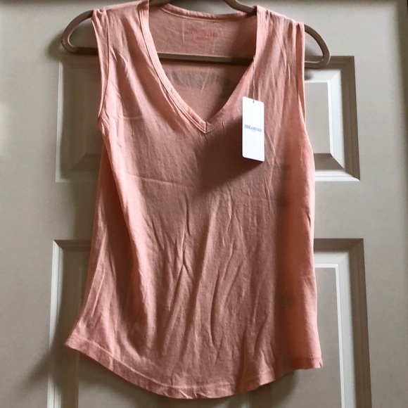 Zadig & Voltaire Brooklyn Skull Tee Blush Medium - Picture 4 of 7